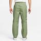 Nike 長褲 Club Pants 男款 綠 白 直筒 梭織 抽繩 褲子 DX3337-386 product thumbnail 5