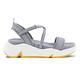 ECCO CHUNKY SANDAL 潮趣增高美背時尚涼鞋 女鞋 银灰色 product thumbnail 4