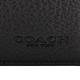 COACH- 壓印LOGO荔枝紋皮革透明層名片卡夾(黑) product thumbnail 8