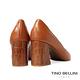 Tino Bellini 巴西進口尖頭素面高跟鞋FWDV028-9(咖啡) product thumbnail 4