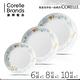 美國康寧 CORELLE 浪漫花冠餐盤3件組(SCN0301)(快) product thumbnail 2