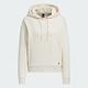 ADIDAS LOUNGE HOODY 女連帽上衣-米白-IP0756 product thumbnail 4