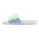 Nike 拖鞋 Victori One Slide 女鞋 基本款 輕便 套腳 炫彩印花 舒適 穿搭 白 藍 CN9676-101 product thumbnail 3