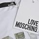 LOVE MOSCHINO 立體字燙銀字母白色棉質短袖長版T恤(白色/44號) product thumbnail 5