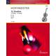 霍夫麥斯特 十二首練習曲 中提琴譜 product thumbnail 2