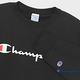 Champion Basic Logo 經典款大學Tee 黑色 product thumbnail 2