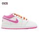 Nike 休閒鞋 Air Jordan 1 Low GS 大童 女鞋 白 粉紅 水蜜桃 1代 AJ1 喬丹 DR9498-168 product thumbnail 6