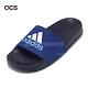 adidas 拖鞋 Adilette Shower K 中童 藍 黑 小朋友 軟底 涼拖鞋 愛迪達 IE2607 product thumbnail 7