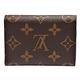 LV M63801 Enveloppe Carte De Visite經典Monogram塗層帆布印花翻蓋暗釦名片夾 product thumbnail 2