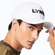 【Lynx Golf】男款基本款運動風Lynx字樣精美配色繡花魔鬼氈可調節式球帽(二色) product thumbnail 4