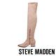 STEVE MADDEN-CARLI素面麂皮尖頭長靴-絨棕 product thumbnail 4