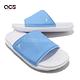 Nike 拖鞋 Jordan Play Slide GS 大童鞋 女鞋 白 水藍 喬丹 泡棉 舒適 DN3596-401 product thumbnail 8