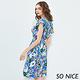 SO NICE俏麗夏日花草印花洋裝 product thumbnail 8