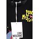 LOVE MOSCHINO 黑色天線女孩棉質短袖T恤 product thumbnail 5