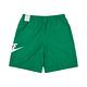 Nike 短褲 Club Shorts 男款 綠 白 梭織 抽繩 棉褲 FN3304-365 product thumbnail 3