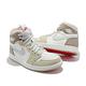 Nike 休閒鞋 Air Jordan 1 Zoom Air 經典 喬丹一代 氣墊 異材質拼接 男女鞋 白 灰 CT0979-102 product thumbnail 7