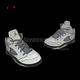 Nike 童鞋 Jordan 5 Retro TD 幼童 銀灰 綠 反光 喬丹 5代 親子鞋 五代 DQ3736-003 product thumbnail 7