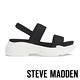 STEVE MADDEN-SUBLIME 輕鬆街頭布面寬帶厚底涼鞋-黑色 product thumbnail 3