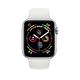 Apple Watch Series 4 LTE 44mm銀色鋁金屬錶殼白色運動型錶帶 product thumbnail 2