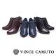 VINCE CAMUTO-真皮金屬側扣高跟踝靴-黑色 product thumbnail 7