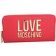 LOVE MOSCHINO 金色字母拉鍊長夾(紅色) product thumbnail 2