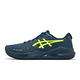 Asics 網球鞋 GEL-Challenger 14 CLAY 男鞋 藍 黃 紅土專用 緩衝 亞瑟士 1041A449400 product thumbnail 2
