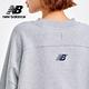 王品澔著用款【New Balance】 寬鬆落肩拼接長袖上衣_男性_灰色_MT33556AG product thumbnail 8