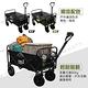 TREE Walkwer 露營推車-黑/綠 無煞車款 承重80kg 露營 悠遊戶外 product thumbnail 9