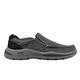 Skechers 休閒鞋 Arch Fit Motley 男鞋 黑 黑灰 套入式 馬克縫 帆布 健走 懶人鞋 204415BLK product thumbnail 6