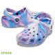 Crocs 卡駱馳(中性鞋) 大理石花紋經典大童克駱格-207464-102 product thumbnail 2