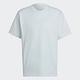 Adidas C Tee [HK0315] 男 短袖 上衣 T恤 運動 休閒 舒適 質感 重磅 愛迪達 淺藍 product thumbnail 4