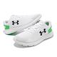 Under Armour 慢跑鞋 Charged Rogue 3 Reflect 男鞋 白 綠 透氣 回彈 路跑 訓練 運動鞋 UA 3025525101 product thumbnail 7