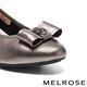 高跟鞋 MELROSE 典雅風采蝴蝶結晶鑽造型全真皮高跟鞋－銅 product thumbnail 6