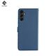 CASE SHOP Samsung A14 5G 前收納側掀皮套-藍 product thumbnail 4