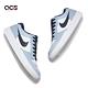 Nike 滑板鞋 SB Force 58 PRM L 男鞋 女鞋 白 藍 皮革 抓地 板鞋 休閒鞋 HJ3489-141 product thumbnail 7