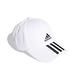 Adidas Bball 3S Cap CT 中性色 白 休閒 運動 老帽 棒球帽 FQ5411 product thumbnail 3