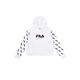 FILA 女吸濕排汗長袖連帽T恤-白色 5TEX-5487-WT product thumbnail 2