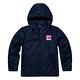 【The North Face 官方旗艦】北面兒童藍色防風防曬醒目LOGO印花連帽外套｜87578K2 product thumbnail 2