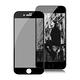 Xmart for iPhone 6 plus / iPhone 6s plus 防偷窺滿版2.5D鋼化玻璃保護貼-黑 product thumbnail 2
