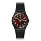 Swatch 原創系列 SIR RED 酷帥紅勁手錶-34mm product thumbnail 3