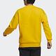 Adidas St Story Sweat [H39216] 男 長袖上衣 運動 訓練 休閒 柔軟 舒適 亞洲版 黃 product thumbnail 3