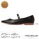 Tino Bellini 義大利進口素面細帶瑪莉珍鞋FSBV017 (黑色) product thumbnail 2