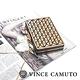 Vince Camuto 奢華幾何派對手拿包-金色 product thumbnail 8