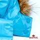 BRAPPERS 女款 腰間抽皺調節釦羽絨背心-天空藍 product thumbnail 7
