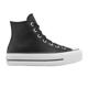 Converse 休閒鞋 Chuck Taylor All Star Lift HI 女鞋 黑 白 厚底 皮革 561675C product thumbnail 6