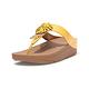 【FitFlop】FINO JUNGLE LEAF TOE-POST SANDALS熱帶葉飾夾腳涼鞋-女(夕陽黃) product thumbnail 2