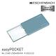 【德國 Eschenbach】easyPOCKET 4x/16D/50x45mm 德國製LED攜帶型非球面放大鏡 海星藍 152122 product thumbnail 4