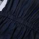 現貨【MEDUSA 曼度莎】藍白撞色襯衫式亞麻洋裝（M-XL）｜連身洋裝 棉麻洋裝 涼感 product thumbnail 9