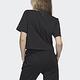 Adidas Marimekko GF T HR2994 女 短袖 上衣 短版 T恤 亞洲版 休閒 寬鬆 棉質 黑 product thumbnail 3