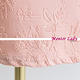 立體花朵壓紋公主袖洋裝 (粉色)-Mentor Lady product thumbnail 6